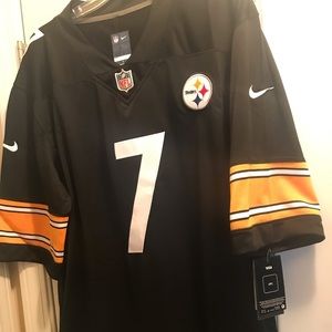 Ben Roethlisberger #7 Pittsburgh Steelers Jersey NWT